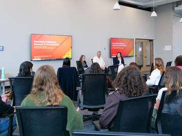 Shot of the attendees at the event